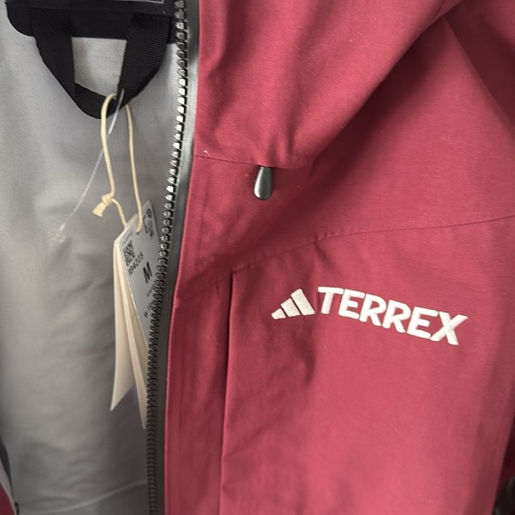 Women’s Adidas Terrex Techrock 3L Post Consumer Rain.Rdy Jacket - Picture 7 of 11